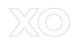 XO Logo in weiss