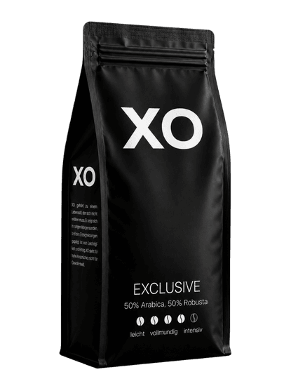 Exclusive Kaffee Beutel von XO